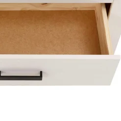 Wohnen Vitrinen<75x170x35 cm Landhaus Schrank in Weiß - Manduza