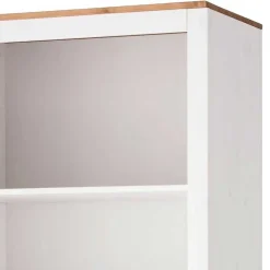 Wohnen Regale<75x205x40 cm Landhausregal in Weiß - Canarius
