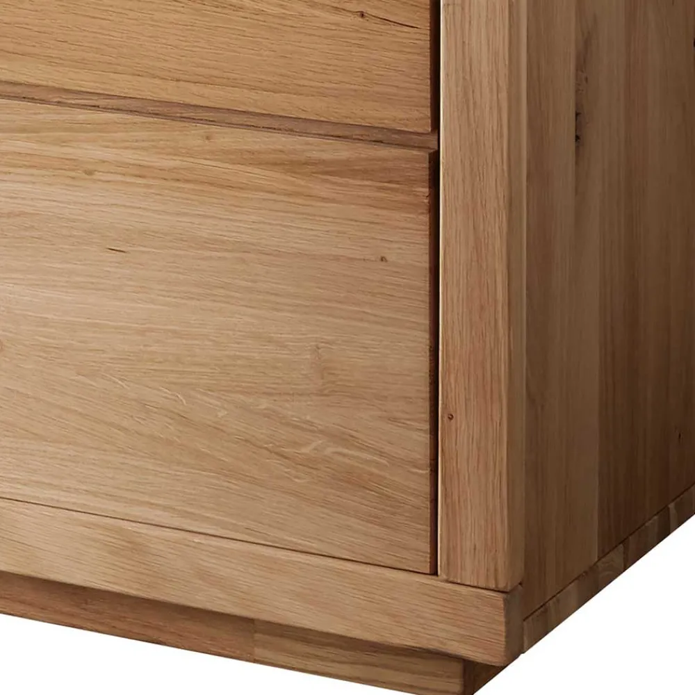 Wohnen Sideboards<175x85x45 cm Massivholz Sideboard auf Sockel - Embleys
