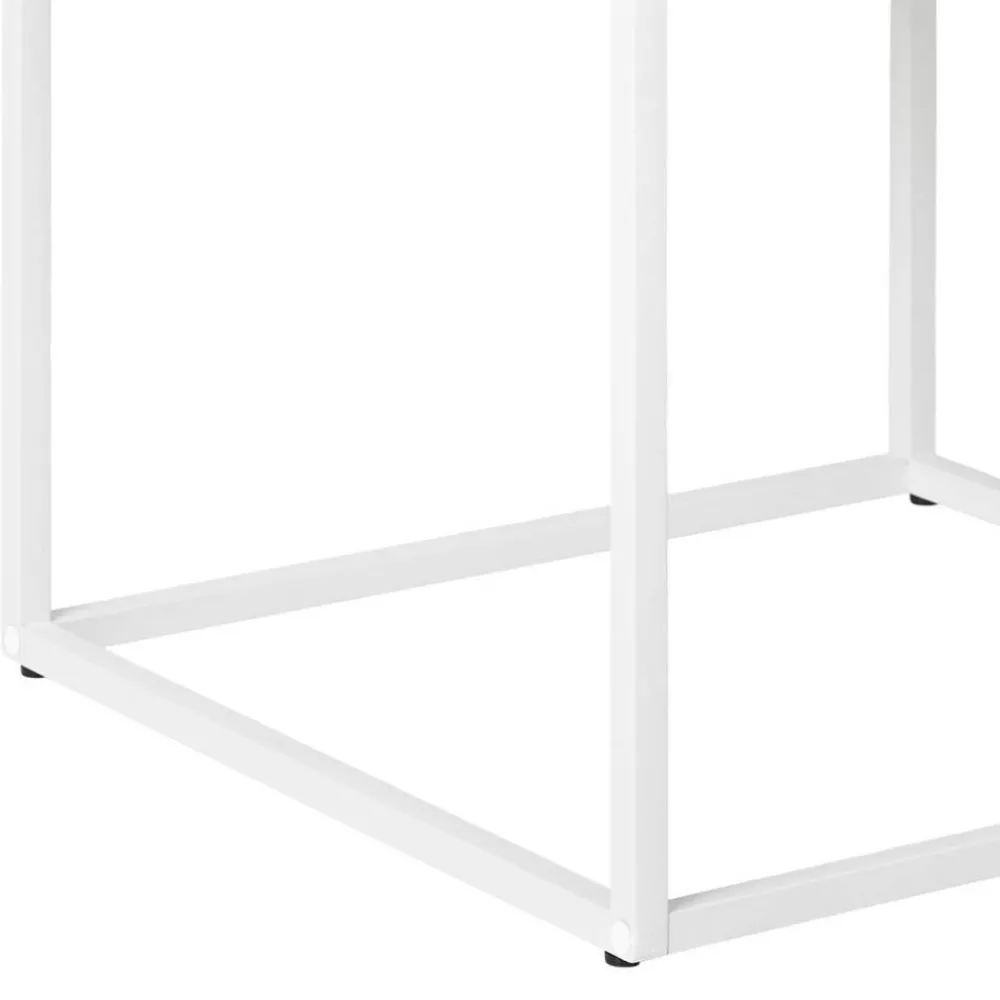 Wohnen Kommoden<40x55x40 cm Nachttisch in Weiß - Vignola