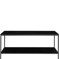 Wohnen Tv & Hifi-Möbel|Lowboards<100x45x36 cm Regal TV Tisch in Schwarz - Mapsy