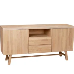 Wohnen Sideboards<160x80x45 cm Sideboard aus Eichenholz - Neata