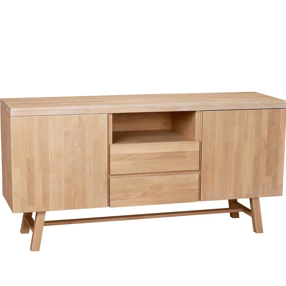 Wohnen Sideboards<160x80x45 cm Sideboard aus Eichenholz - Neata