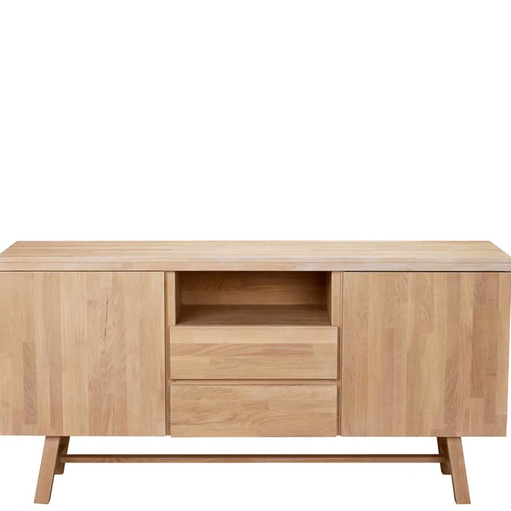 Wohnen Sideboards<160x80x45 cm Sideboard aus Eichenholz - Neata