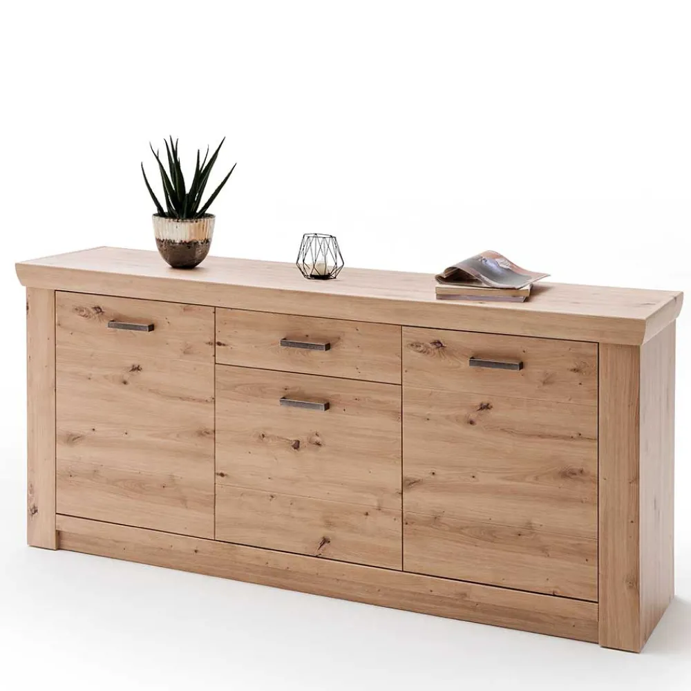 Wohnen Sideboards<183x84x45 cm Sideboard in Dekor Eiche - Wykina