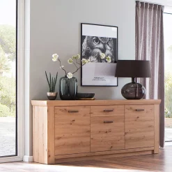 Wohnen Sideboards<183x84x45 cm Sideboard in Dekor Eiche - Wykina