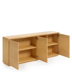 Wohnen Sideboards<180x75x36 cm Sideboard mit drei Türen & Fächern - Elastian