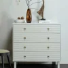 Wohnen Kommoden<94x91x52 cm Skandi Kommode in Grau - Huvina