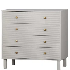 Wohnen Kommoden<94x91x52 cm Skandi Kommode in Grau - Huvina