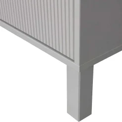 Wohnen Kommoden<94x91x52 cm Skandi Kommode in Grau - Huvina