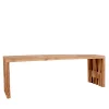 Wohnen Sitzbank<140x45x35 cm Teakholz Bank geölt - Fire