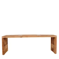 Wohnen Sitzbank<140x45x35 cm Teakholz Bank geölt - Fire