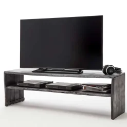 Wohnen Lowboards<145x45x40 cm Tisch für Fernseher in Grau - Rikers