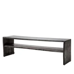 Wohnen Lowboards<145x45x40 cm Tisch für Fernseher in Grau - Rikers