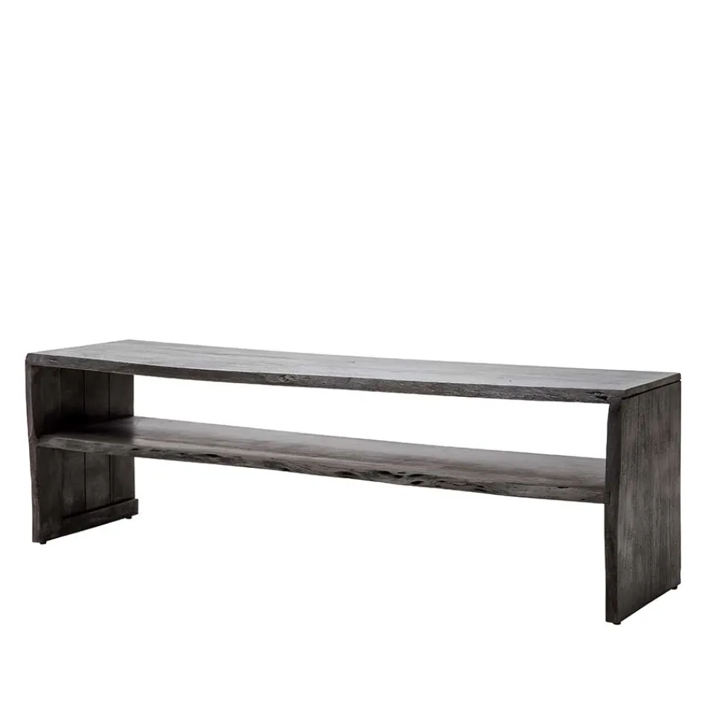 Wohnen Lowboards<145x45x40 cm Tisch für Fernseher in Grau - Rikers
