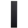 Wohnen Vitrinen|Schränke<44x188x35 cm 1-türiger Schrank in Schwarz lackiert - Riley