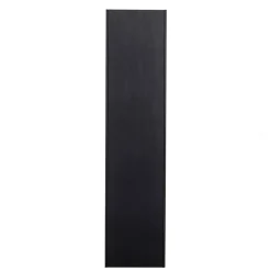 Wohnen Vitrinen|Schränke<44x188x35 cm 1-türiger Schrank in Schwarz lackiert - Riley