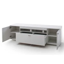 Wohnen Tv & Hifi-Möbel|Lowboards<195x60x51 cm TV Board Unterschrank in Weiß - Hazime