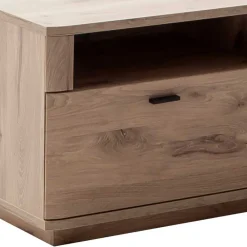 Wohnen Tv & Hifi-Möbel|Lowboards<180x52x50 cm TV Element mit zwei Schubladen & Tür - Comrinaca