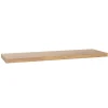Wohnen Regale<78x3x25 cm Wandboard in Plankeneiche Dekor - Uletria