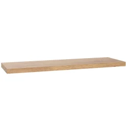 Wohnen Regale<78x3x25 cm Wandboard in Plankeneiche Dekor - Uletria