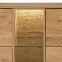 Wohnen Sideboards<170x80x44 cm Wildeiche Sideboard geölt - Obinson