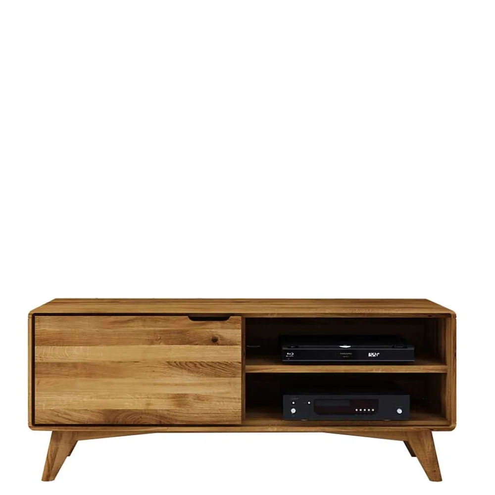 Wohnen Tv & Hifi-Möbel|Lowboards<120x48x40 cm Wildeiche TV Element mit Tür - Eavy