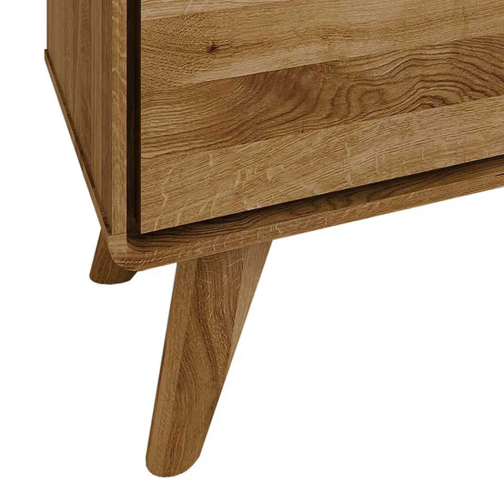 Wohnen Tv & Hifi-Möbel|Lowboards<120x48x40 cm Wildeiche TV Element mit Tür - Eavy