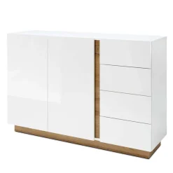 Wohnen Sideboards<138x91x40 cm Wohnzimmer Kommode zweifarbig - Myrda
