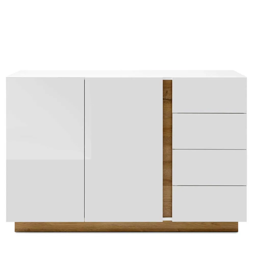 Wohnen Sideboards<138x91x40 cm Wohnzimmer Kommode zweifarbig - Myrda