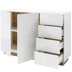 Wohnen Sideboards<138x91x40 cm Wohnzimmer Kommode zweifarbig - Myrda