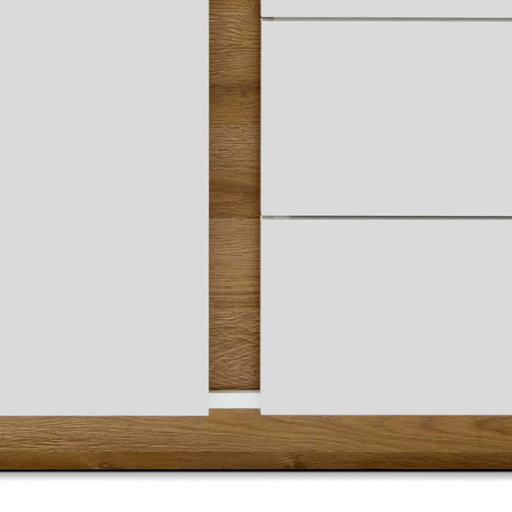Wohnen Sideboards<138x91x40 cm Wohnzimmer Kommode zweifarbig - Myrda