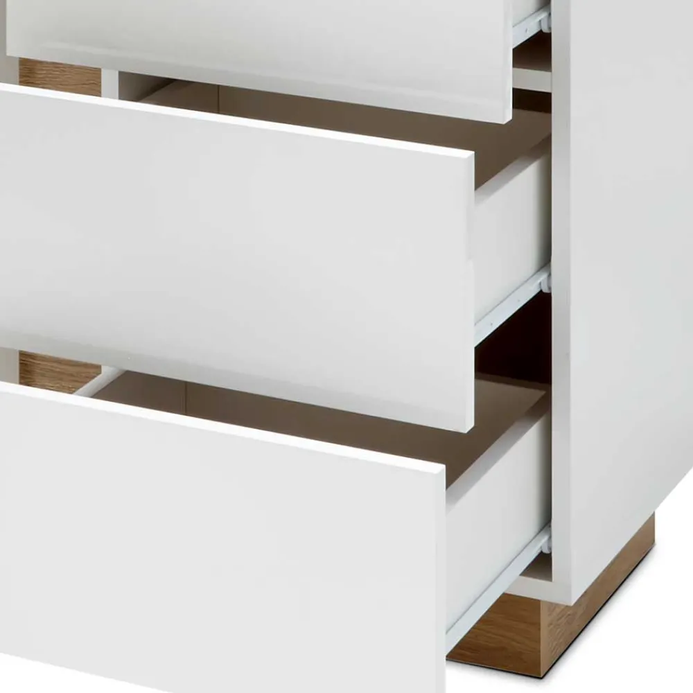 Wohnen Sideboards<138x91x40 cm Wohnzimmer Kommode zweifarbig - Myrda