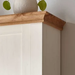 Wohnen Highboards<102x139x44 Country Highboard zweifarbig - Diatara