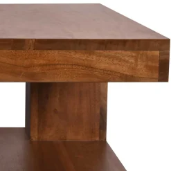 Wohnen Tische<90x40x60 Design Couchtisch aus massivem Holz - Macherie