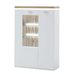 Wohnen Highboards<98x143x38 Design Highboard mit Beleuchtung LED - Caldri