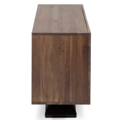 Wohnen Sideboards<180x70x45 Design Kommode aus Nussbaum Holz - Dexter