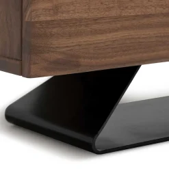Wohnen Sideboards<180x70x45 Design Kommode aus Nussbaum Holz - Dexter