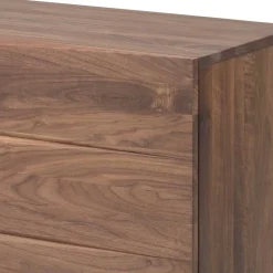 Wohnen Sideboards<180x70x45 Design Kommode aus Nussbaum Holz - Dexter