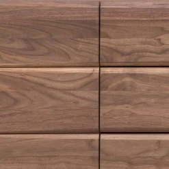 Wohnen Sideboards<180x70x45 Design Kommode aus Nussbaum Holz - Dexter