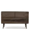 Wohnen Sideboards<120x78x40 Design Kommode aus Nussbaum - Rivossa