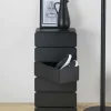 Wohnen Kommoden<37x73x26 Design Kommode mit fünf Schubladen - Locoro