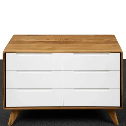 Wohnen Tv & Hifi-Möbel|Lowboards<90x63x40 Design Kommode mit sechs Schubladen - Diesta