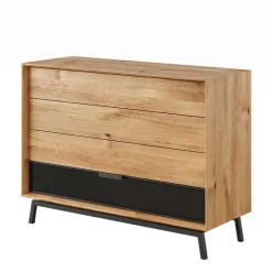 Wohnen Sideboards<121x90x45 Design Kommode mit vier Schubladen - Fabiella