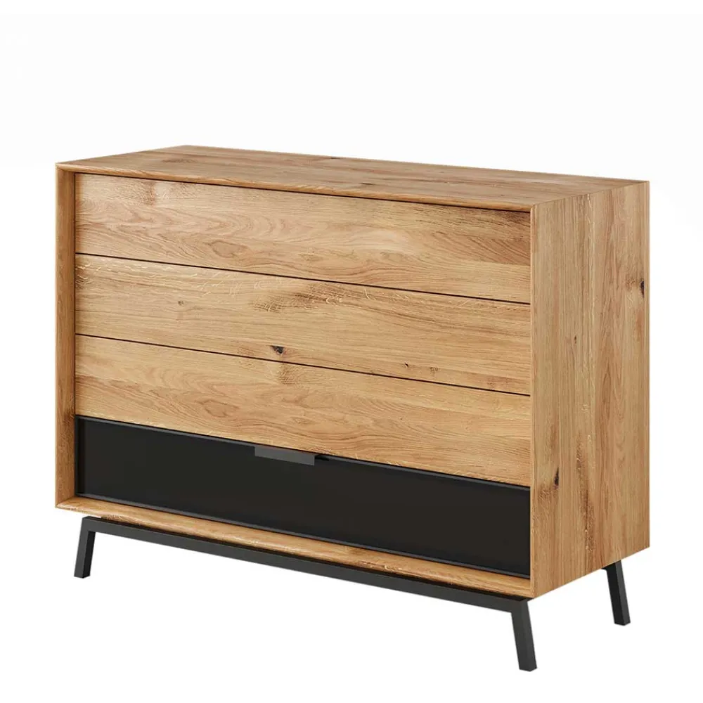 Wohnen Sideboards<121x90x45 Design Kommode mit vier Schubladen - Fabiella