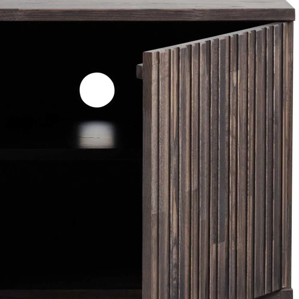 Wohnen Lowboards<150x56x44 Design Lowboard in Esche Dunkel - Eyes