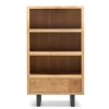 Wohnen Regale<90x160x45 Design Regal aus Asteiche - Ventida