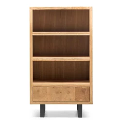 Wohnen Regale<90x160x45 Design Regal aus Asteiche - Ventida