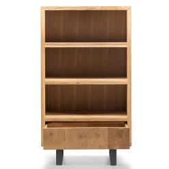 Wohnen Regale<90x160x45 Design Regal aus Asteiche - Ventida