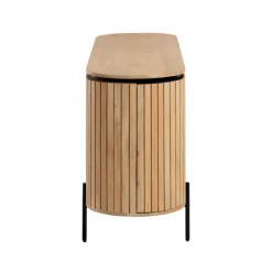 Wohnen Sideboards<170x81x50 Design Sideboard in ovaler Form - Ilvenda